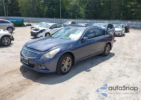 2011 Infiniti G37X from USA, damaged, VIN JN1CV6AR0BM407152